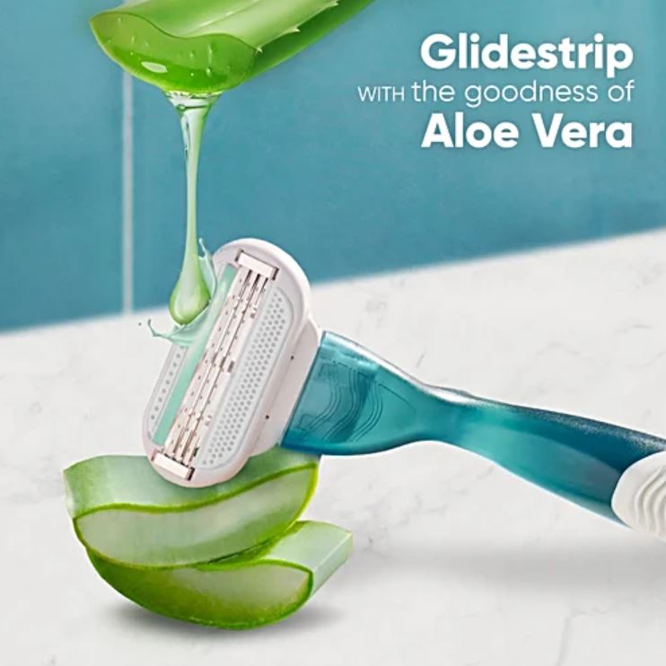 Gillette Venus Hair Removal Razor - With Aloe Extracts, For Women, 1 pc