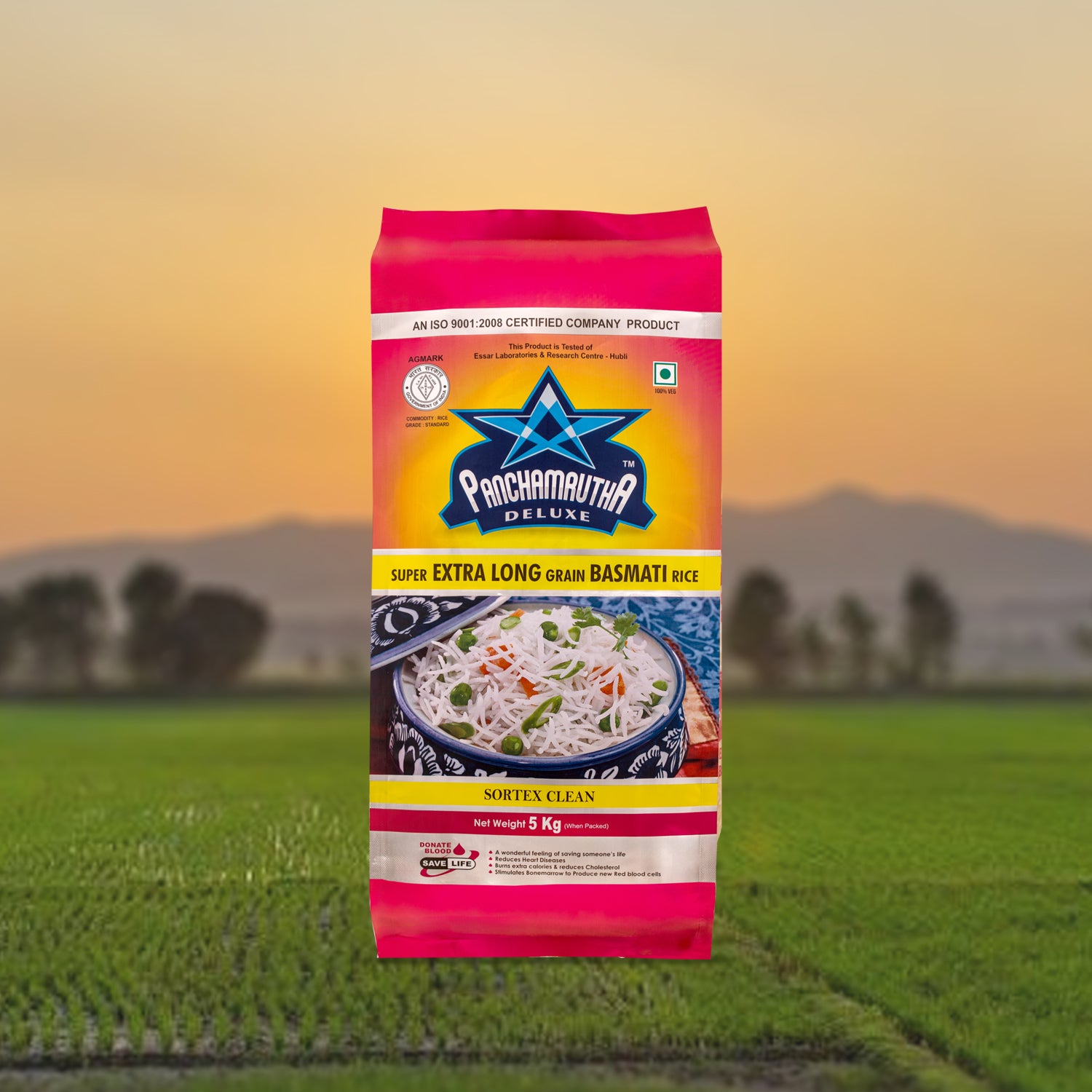 XXXL BASMATI RICE XXXL ಬಾಸ್ಮತಿ ರೈಸ್, PANCHAMRUTHA DELUXE