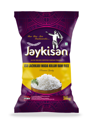 RAW WADA KOLAM RICE ರಾವ್ ವಡಾ ಕೊಳಮ್ ರೈಸ್, JAYKISAN +F(FORTIFIED WITH 9 ADDED VITAMINS & MINERALS) - Panchamrutha