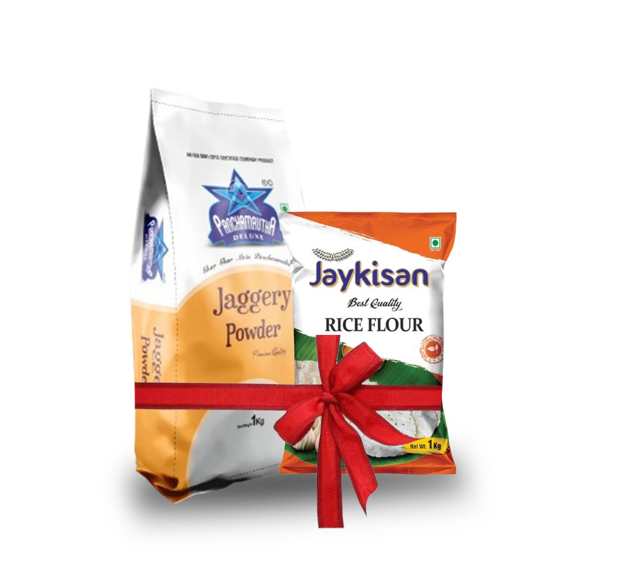 Jaggery Powder & Rice Flour Combo Pack 1 kg