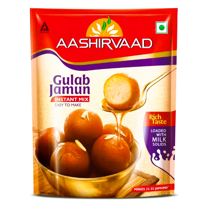Aashirvaad Instant Mix Gulab Jamun 175 g