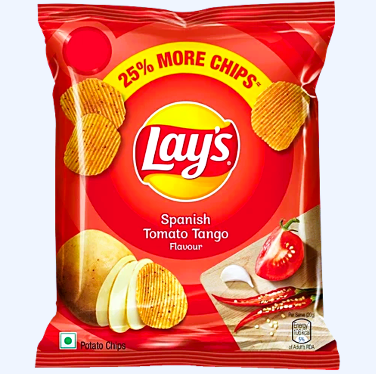 Lay's Spanish Tomato Tango Flavour Potato Chips, 27.5 g