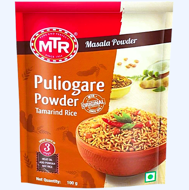MTR Puliogare Powder, 100 g Pouch