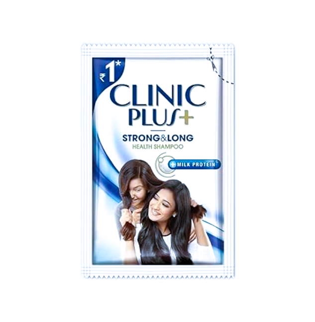 Clinic Plus Strong & Long Shampoo - With Milk Protein & Multivitamin, 4.5 ml