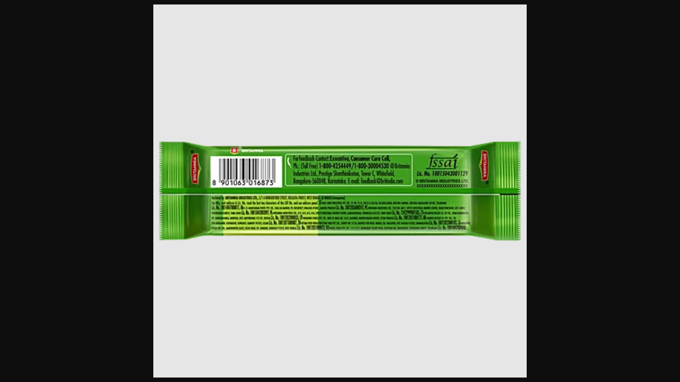 Britannia 50-50 Classic Sweet & Salty Biscuits, 75.6 g