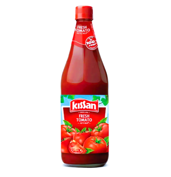 Kissan Fresh Tomato Ketchup, 500 g Bottle