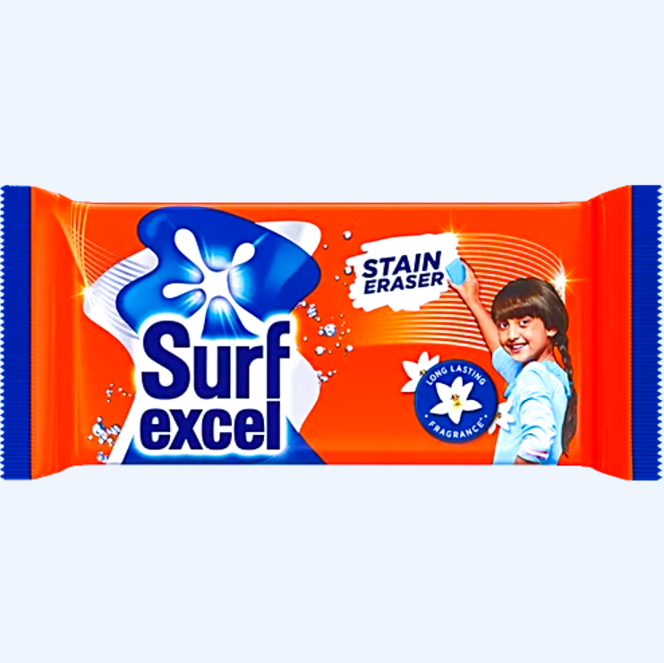 Surf Excel Detergent Bar, 145 g