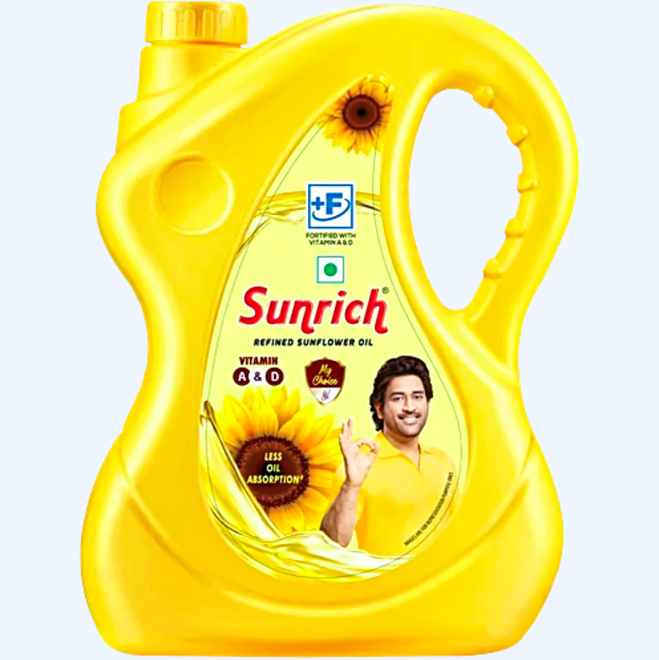 Sunrich Refined Sunflower Oil (Jar), 4.25 kg