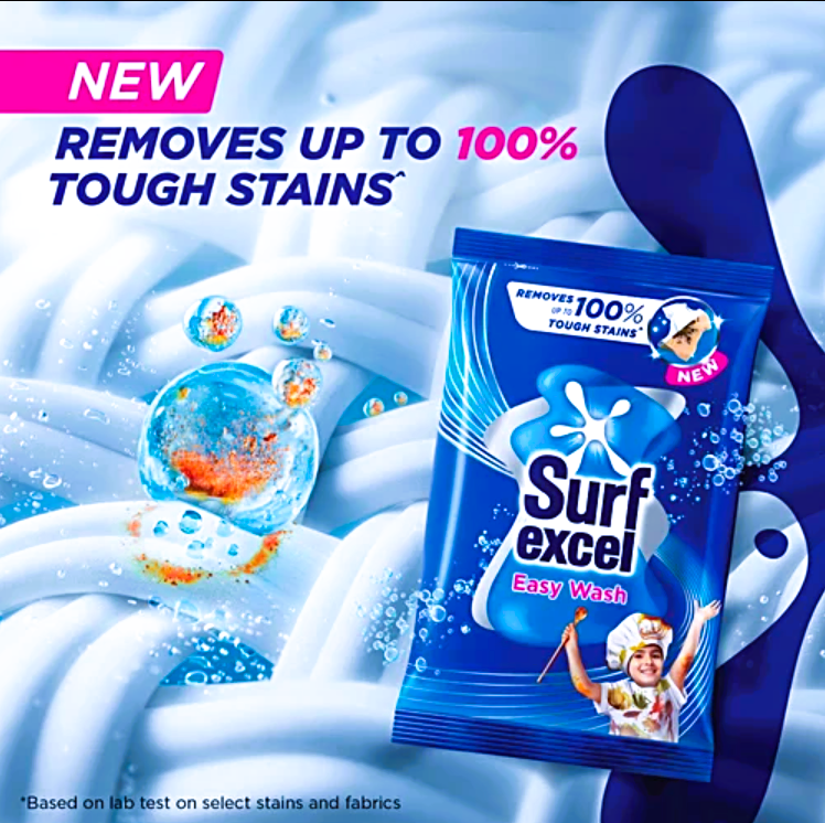 Surf Excel Easy Wash Detergent Powder, 500g