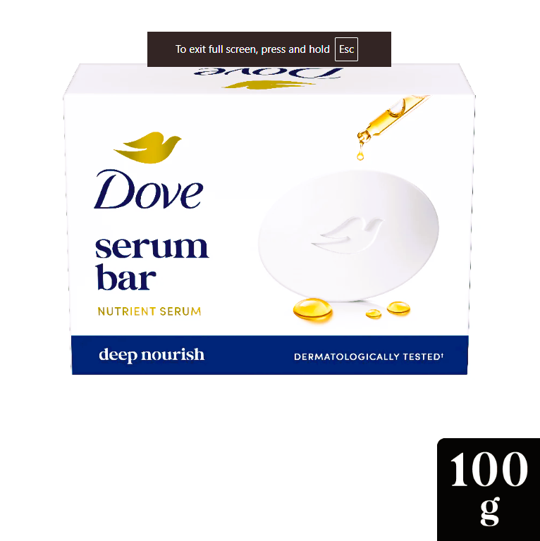 Dove Cream Beauty Bathing Bar, 100 g