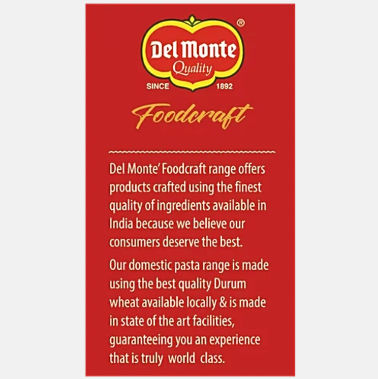 Del Monte Food Craft Elbow Macaroni Pasta 1 kg