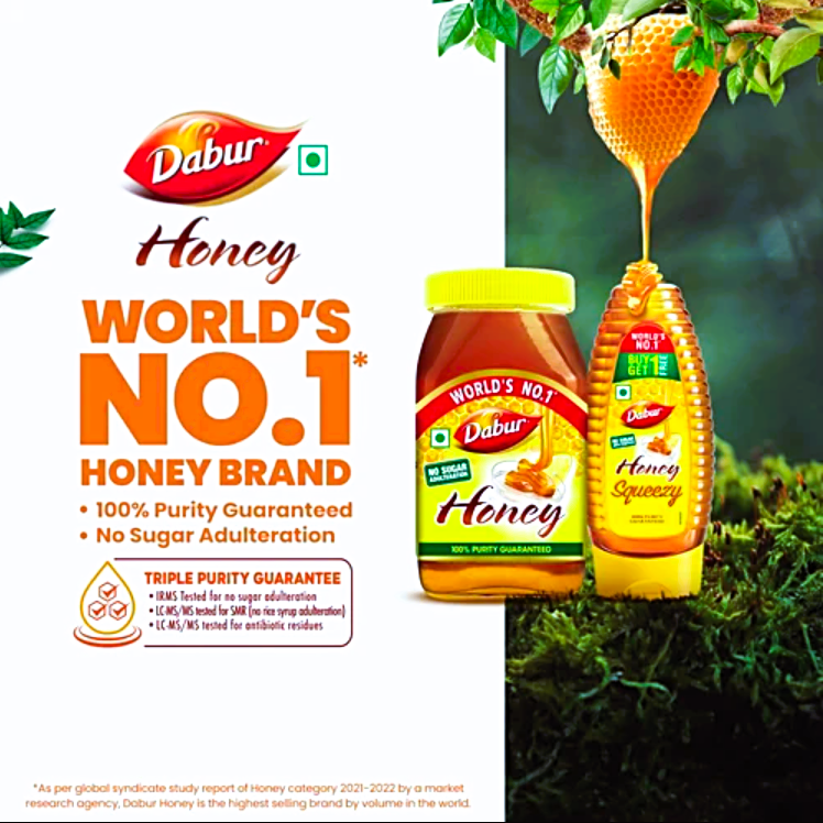 Dabur 100% Pure Honey - Worlds No.1 Honey Brand, 1.400 kg