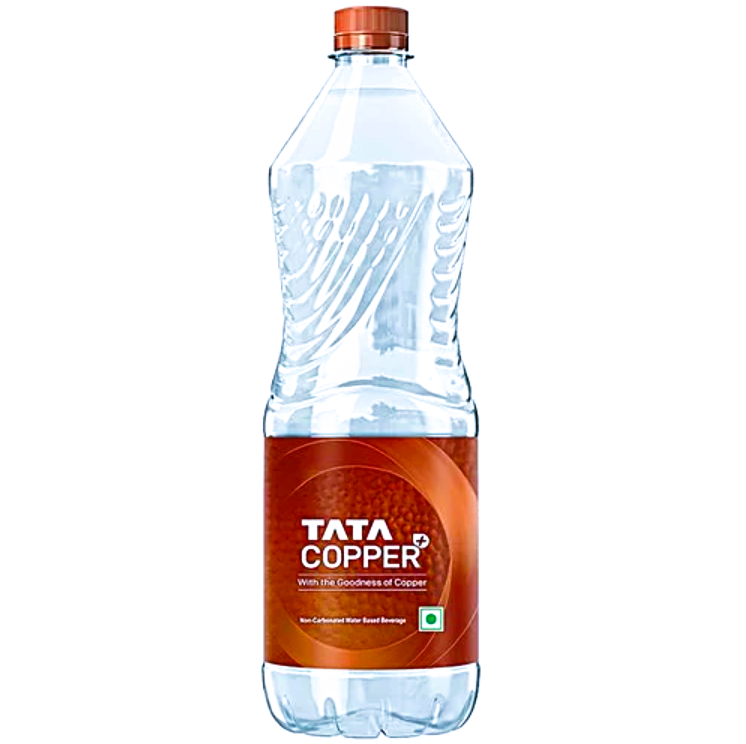 Tata Copper+ Water With Goodness Of Copper, 1 l Bottle