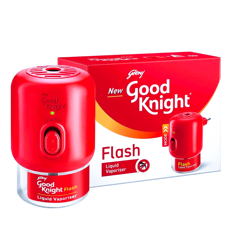 Good Knight Gold Flash Mosquito Repellent Machine + Refill 45 ml
