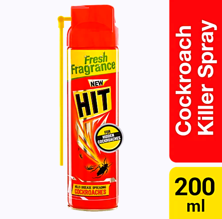 HIT Cockroach Killer Spray, 200 ml
