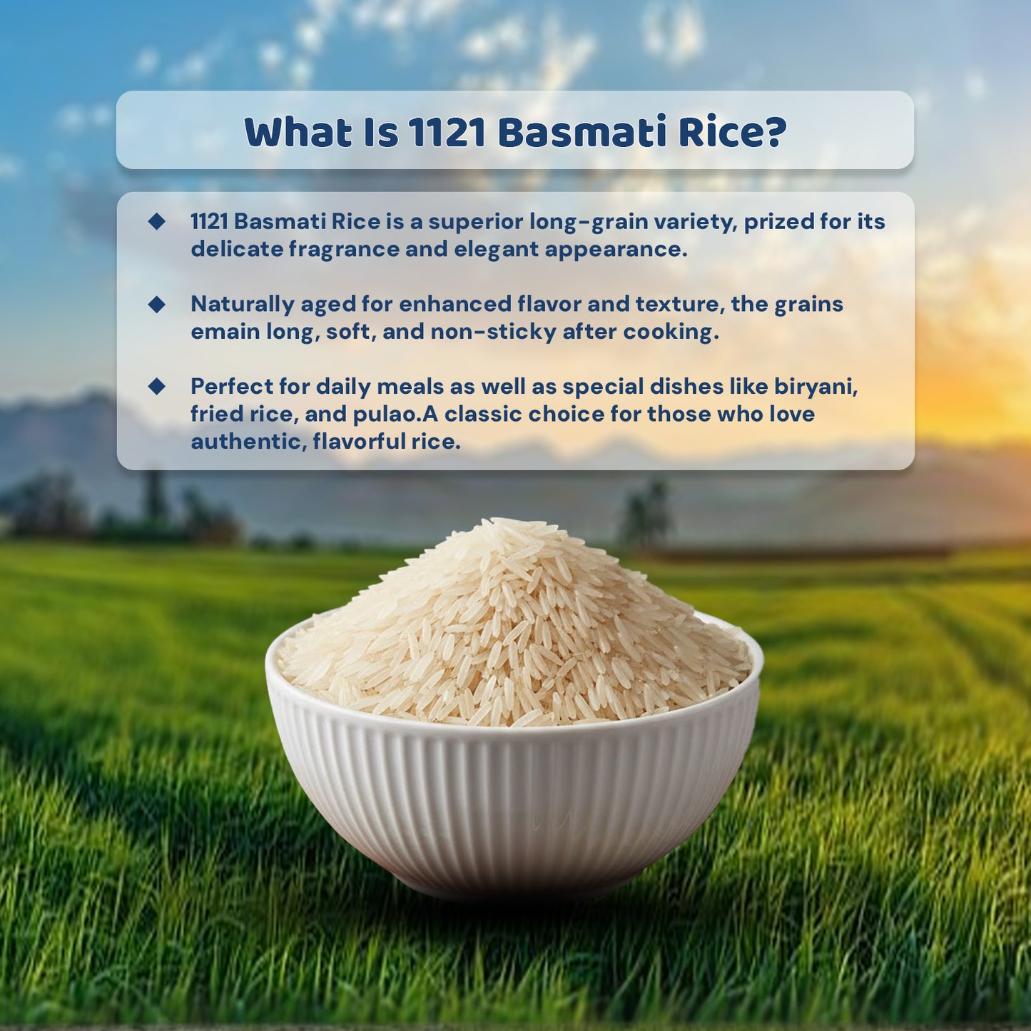 1121 Basmati Rice 1121 ಬಾಸ್ಮತಿ ರೈಸ್, PANCHAMRUTHA DELUXE