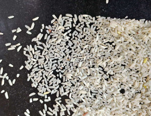 INDRAYANI, CURD RICE, PANCHAMRUTHA DELUXE, SEMI-POLISHED, +F(FORTIFIED WITH 9 ADDED VITAMINS & MINERALS) - Panchamrutha