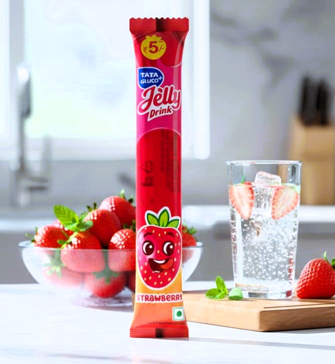 Tata Gluco Jelly Strawberry Energy Drink,50 ml