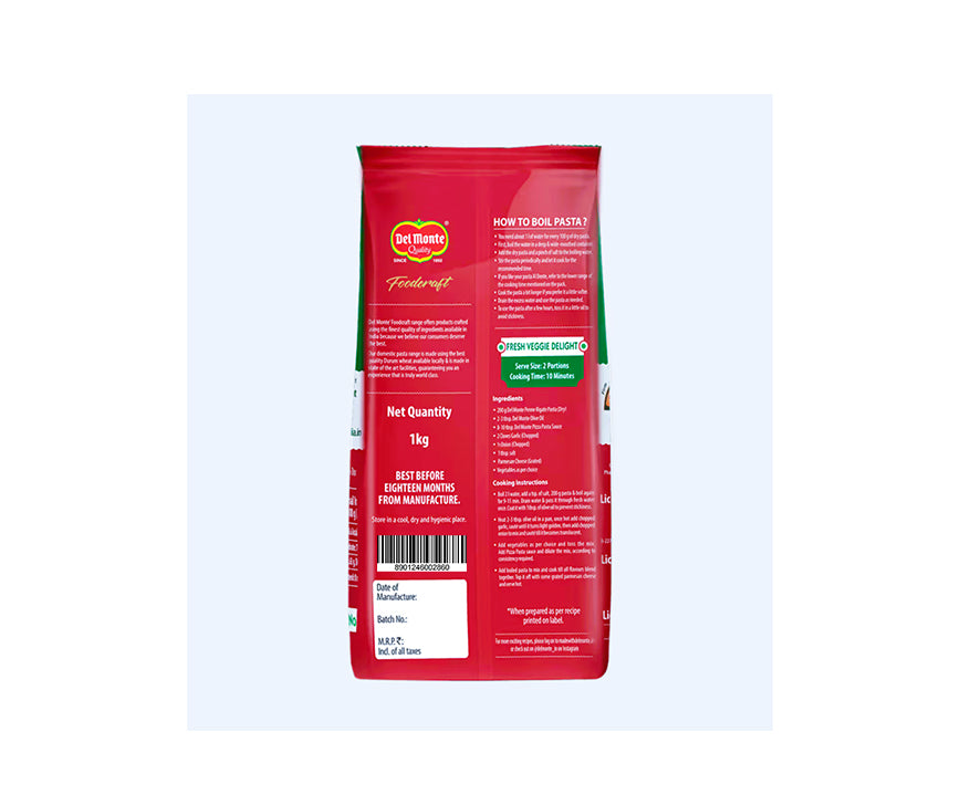 Del Monte Food Craft Elbow Macaroni Pasta 1 kg