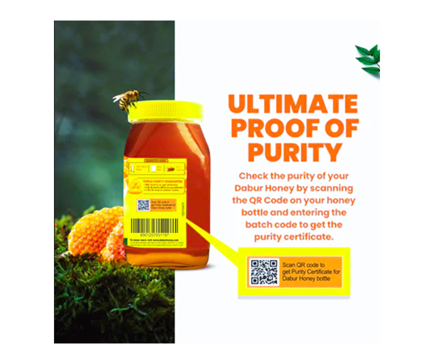 Dabur 100% Pure Honey - Worlds No.1 Honey Brand, 1.400 kg