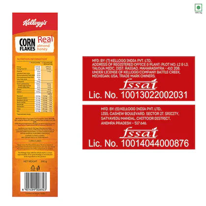 Kellogg's Corn Flakes With Real Almond & Honey, 300 g