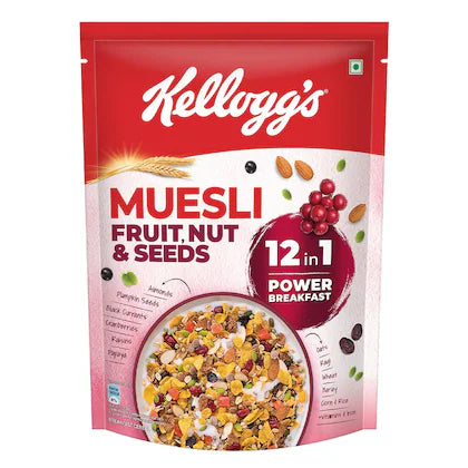 Kellogg's Muesli Fruit & Nut, 500 g Pouch