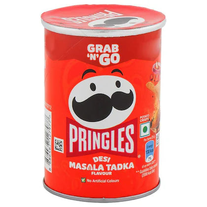 Pringles Desi Masala Tadka Flavour Potato Crisps, 40 g