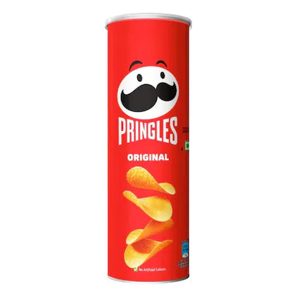 Pringles Original Potato Crisps, 107 g