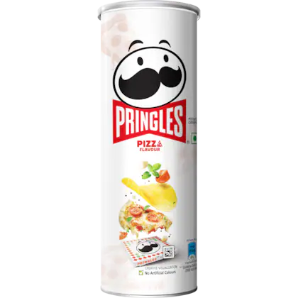Pringles Pizza Potato Crisps, 102 g