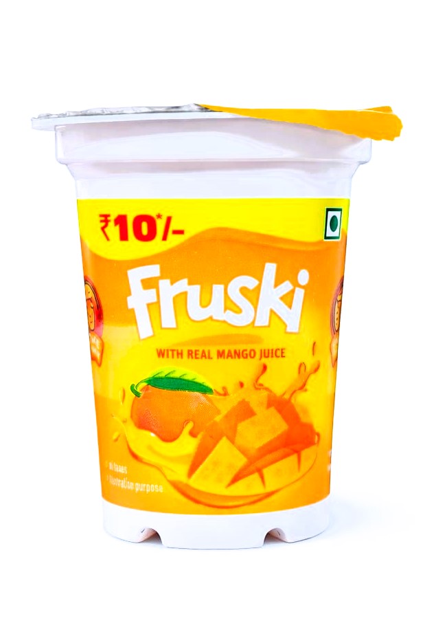 Fruski Mango Jelly Cup – With Real Mango Juice, 150 ml