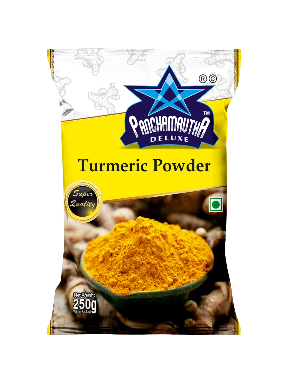 TURMERIC POWDER ಅರಿಶಿನ ಪುಡಿ, PANCHAMRUTHA DELUXE