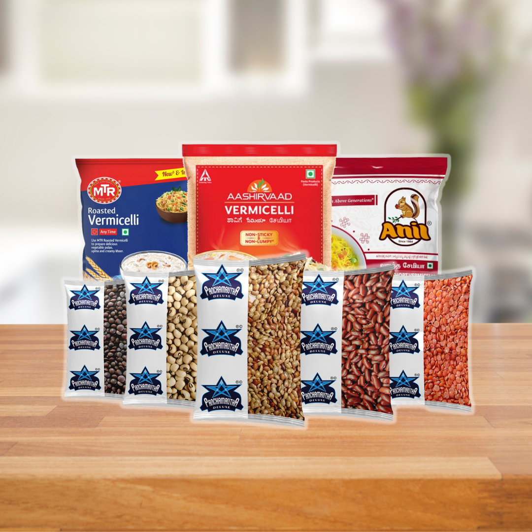 Pulses and Vermicelli (Seviyan)