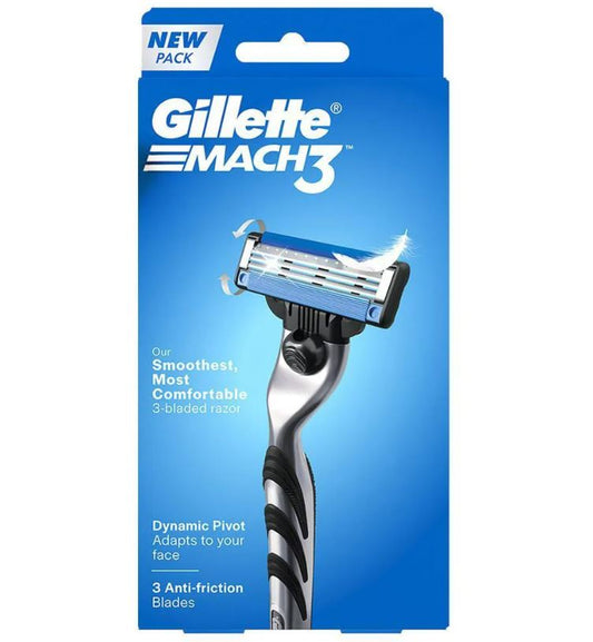 Gillette Mach3 - Manual Shaving Razor, 1 pc