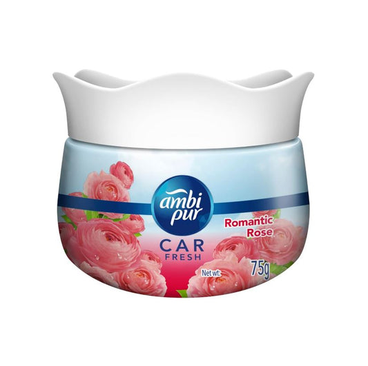 Ambipur Car Freshener Gel - Rose, 75 g