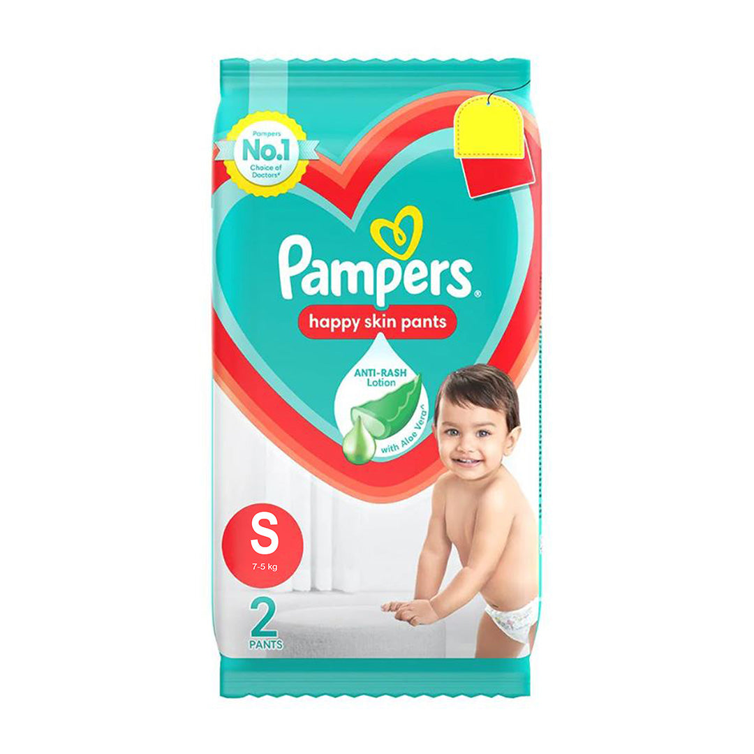 Pampers Complete Skin Comfort Diaper Pants - S, 2 pcs