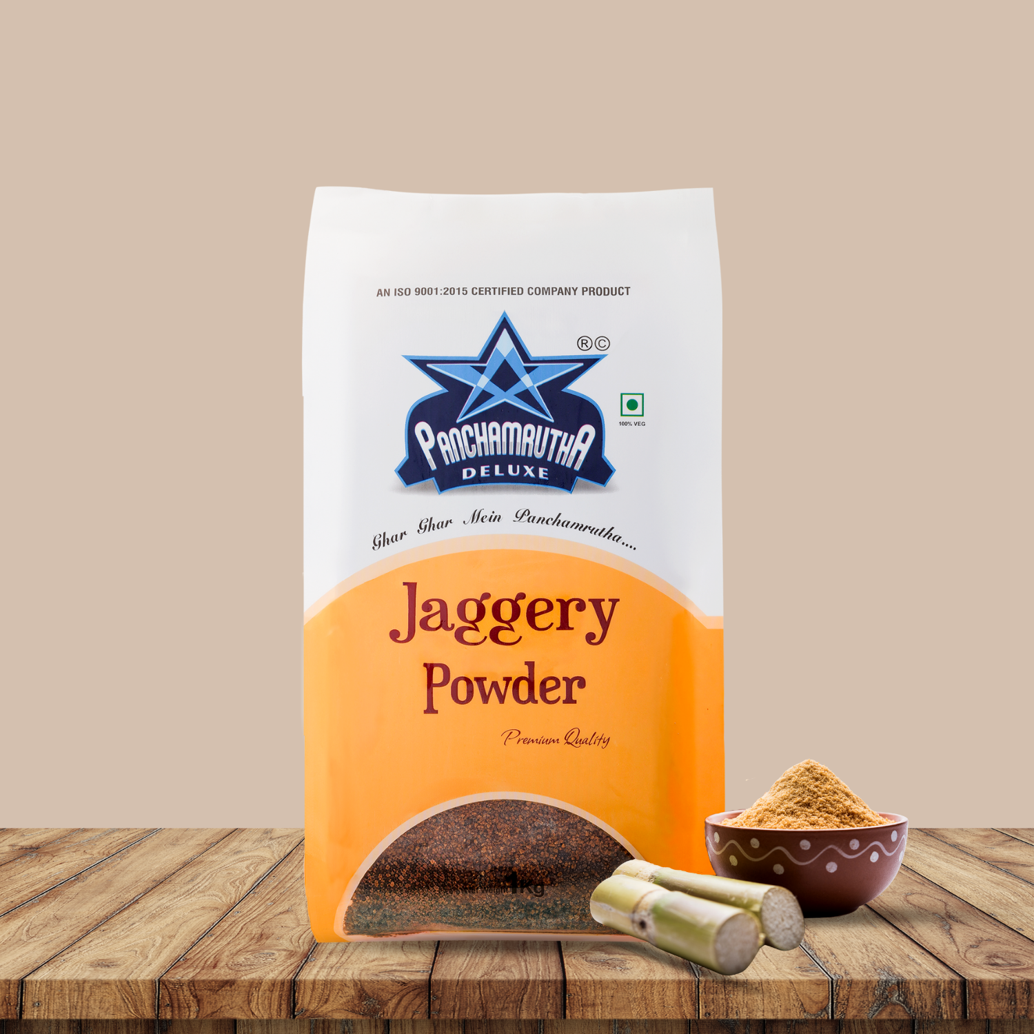 Panchamrutha Jaggery Powder 1 kg