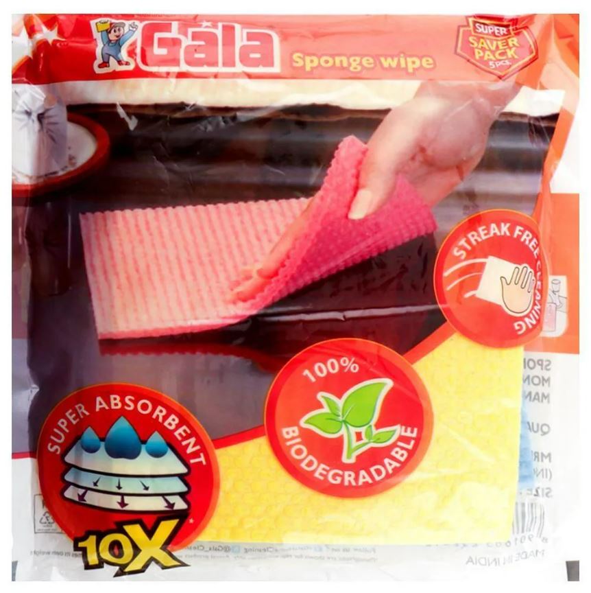 Gala Scrubber - Sponge Wipes