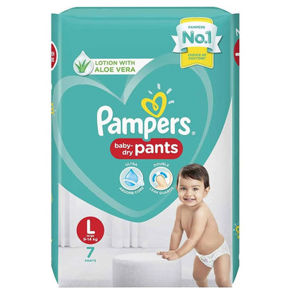 Pampers Complete Skin Comfort Diaper Pants - L, 7 pcs