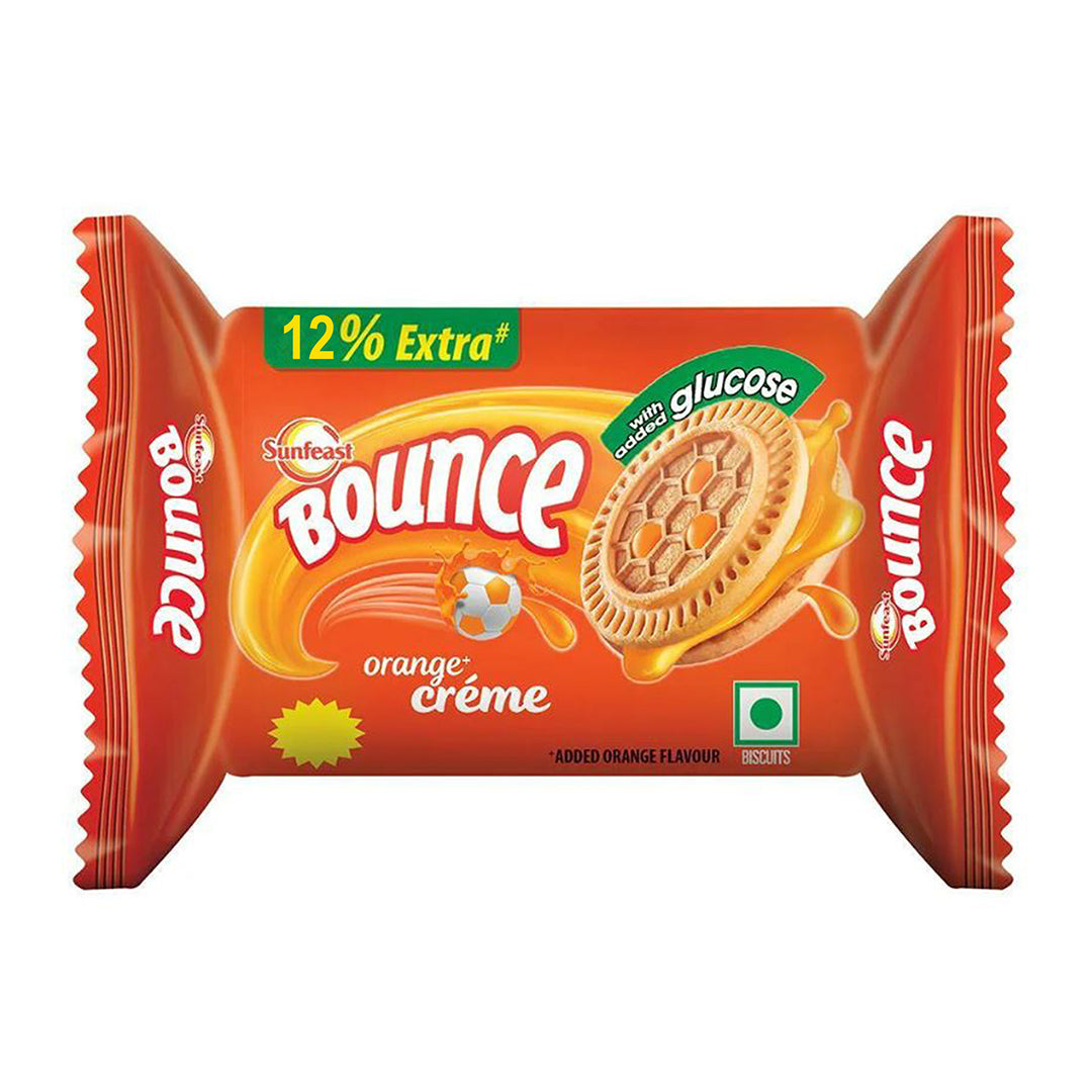 Sunfeast Bounce Orange Creme Biscuits 28 g