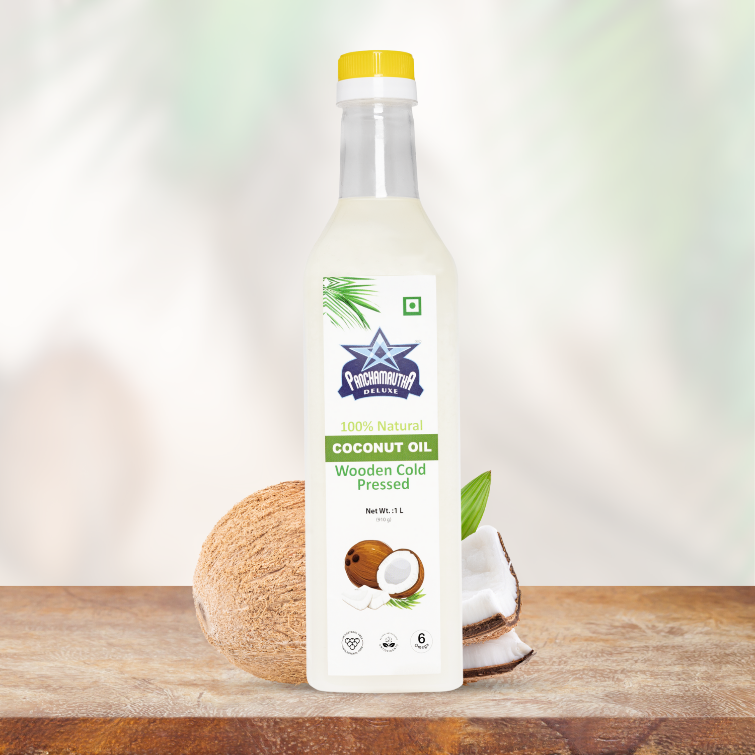 COCONUT OIL ಕೊಬ್ಬರಿ ಎಣ್ಣೆ COLD PRESSED, PANCHAMRUTHA DELUXE