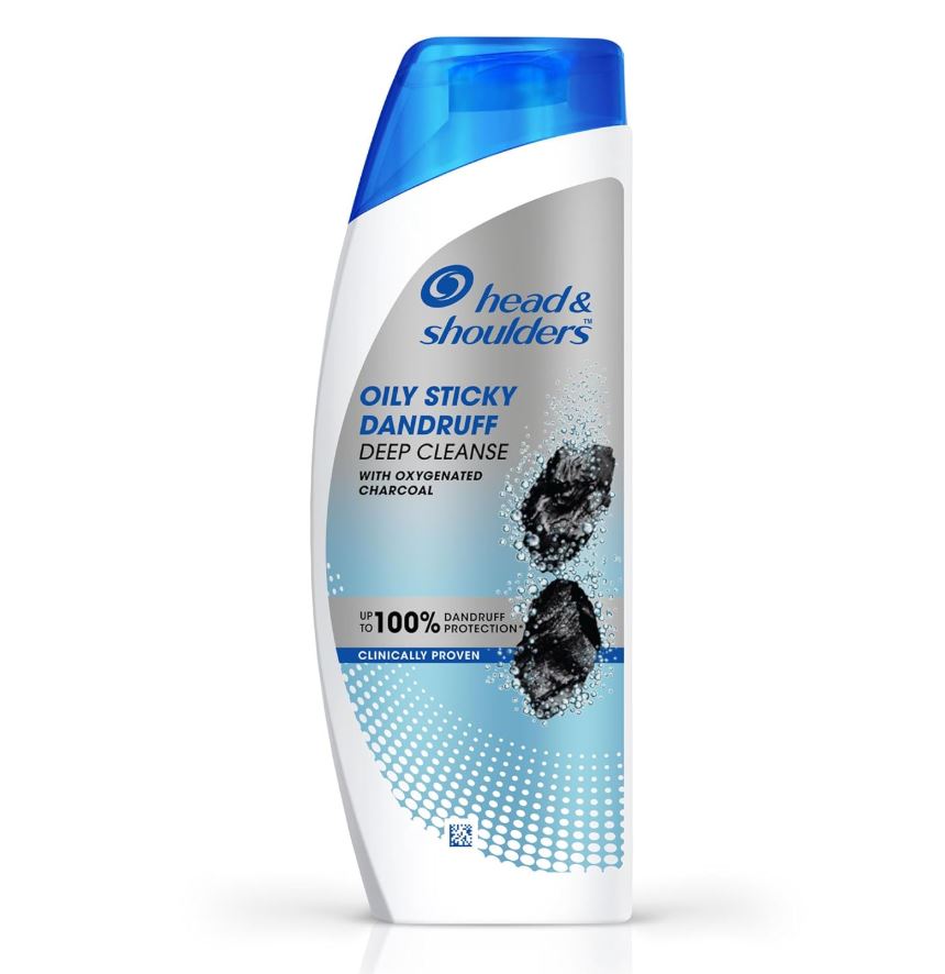 Head & Shoulders Deep Cleanse Shampoo with Oxygenated Charcoal 180 ml