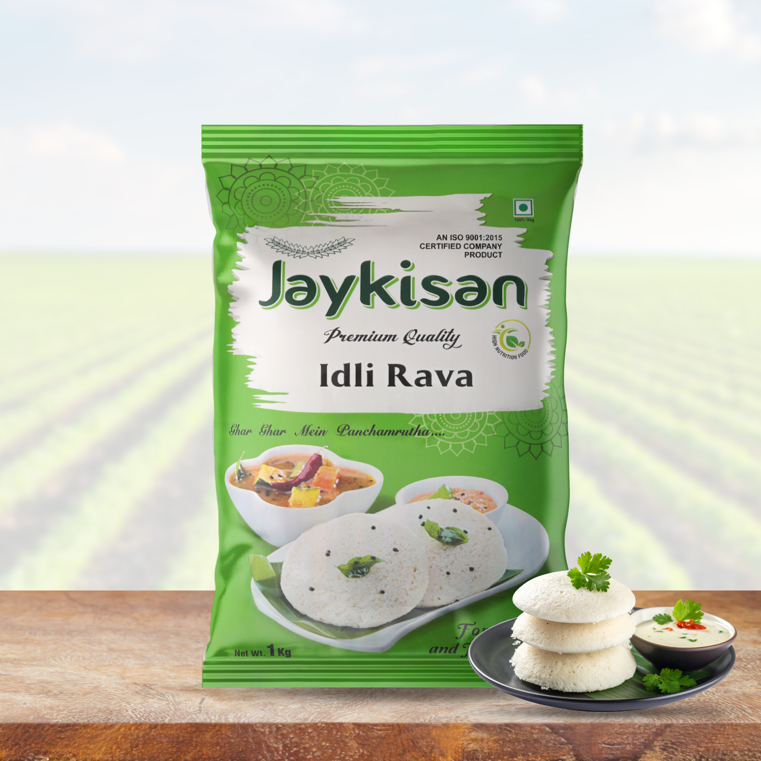 IDLI RAWA ಇಡ್ಲಿ ರವ , JAYKISAN