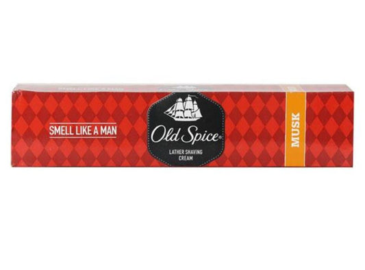 Old Spice Lather Shaving Cream - Musk, 70 g