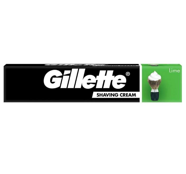 Gillette Pre Shave Cream - Lime, 30 g Tube
