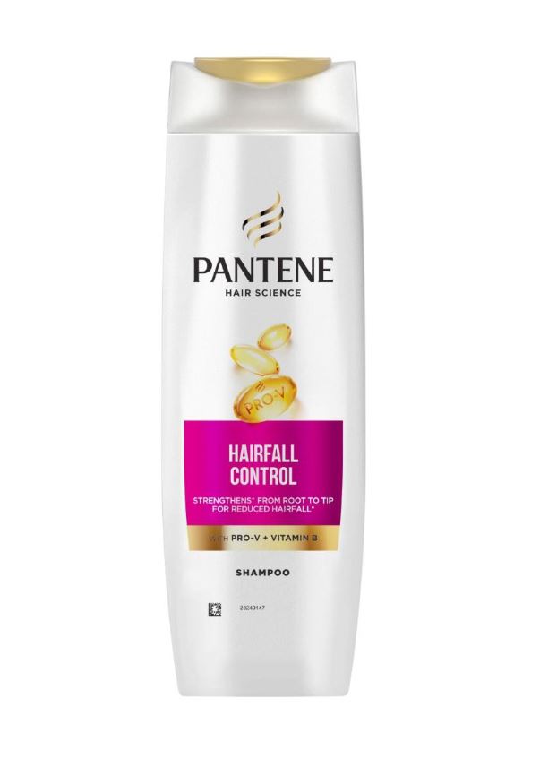 Pantene Hair Science Hairfall Control Shampoo - With Pro-V & Vitamin B, 75 ml
