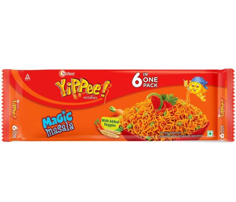 Sunfeast YiPPee! Magic Masala Noodles with Added Veggies 420 g