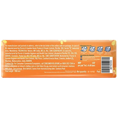 Whisper Choice Long Sanitary Pads - XL, 7 pcs