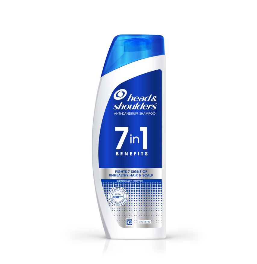Head & Shoulders 7 In 1 Anti-Dandruff Shampoo, 180 ml