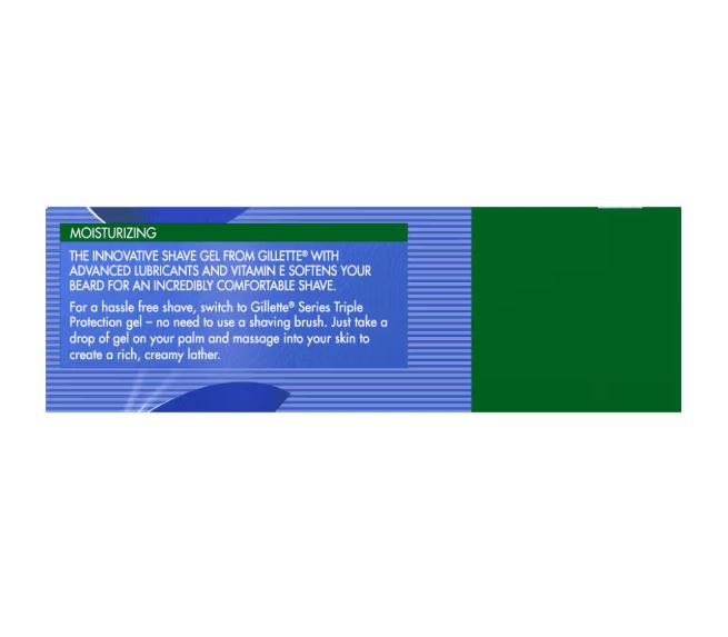 Gillette Pre Shave Gel Tube - Moisturiser, 60 g