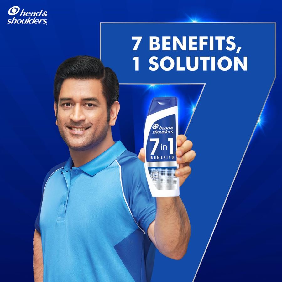 Head & Shoulders 7 In 1 Anti-Dandruff Shampoo, 72 ml